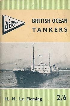 Paperback British Ocean Tankers. ABC. 1961 Book