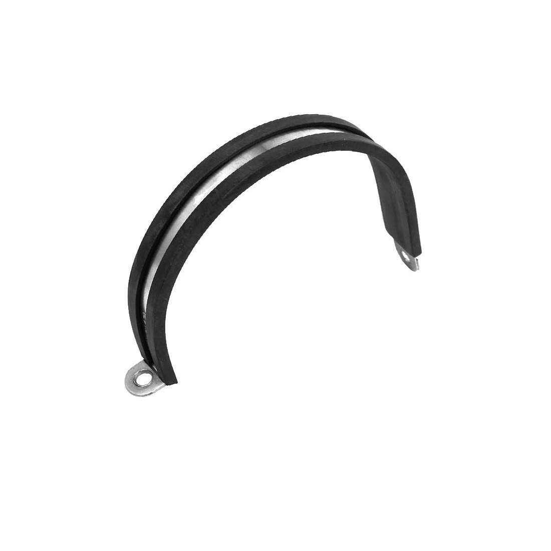 EISTEE Schellen, Rohrschellen, Schlauchschelle, 70 mm Durchmesser, mit EPDM-Gummi ausgekleidet, zuverlässige Wirksamkeit, P-Clips, Kabel-Schlauchschellen, Halter, 5 Stück