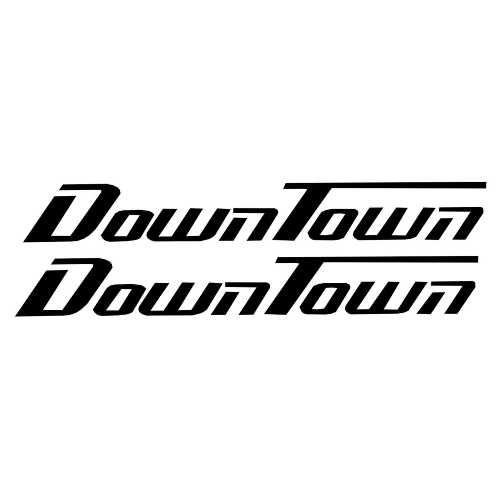 Jganrf Black Motorcycle Stickers Waterproof Decals For Downtown 300I 350I 125I 300 125 350 250I 200I Accessories Motorbike Sticker