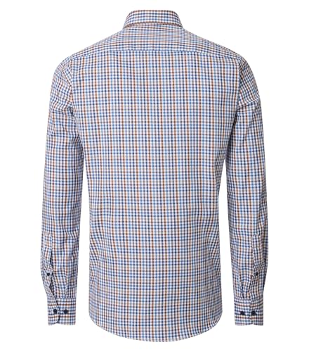 Chemise décontractée à carreaux grands carreaux coupe droite casual CASAMODA