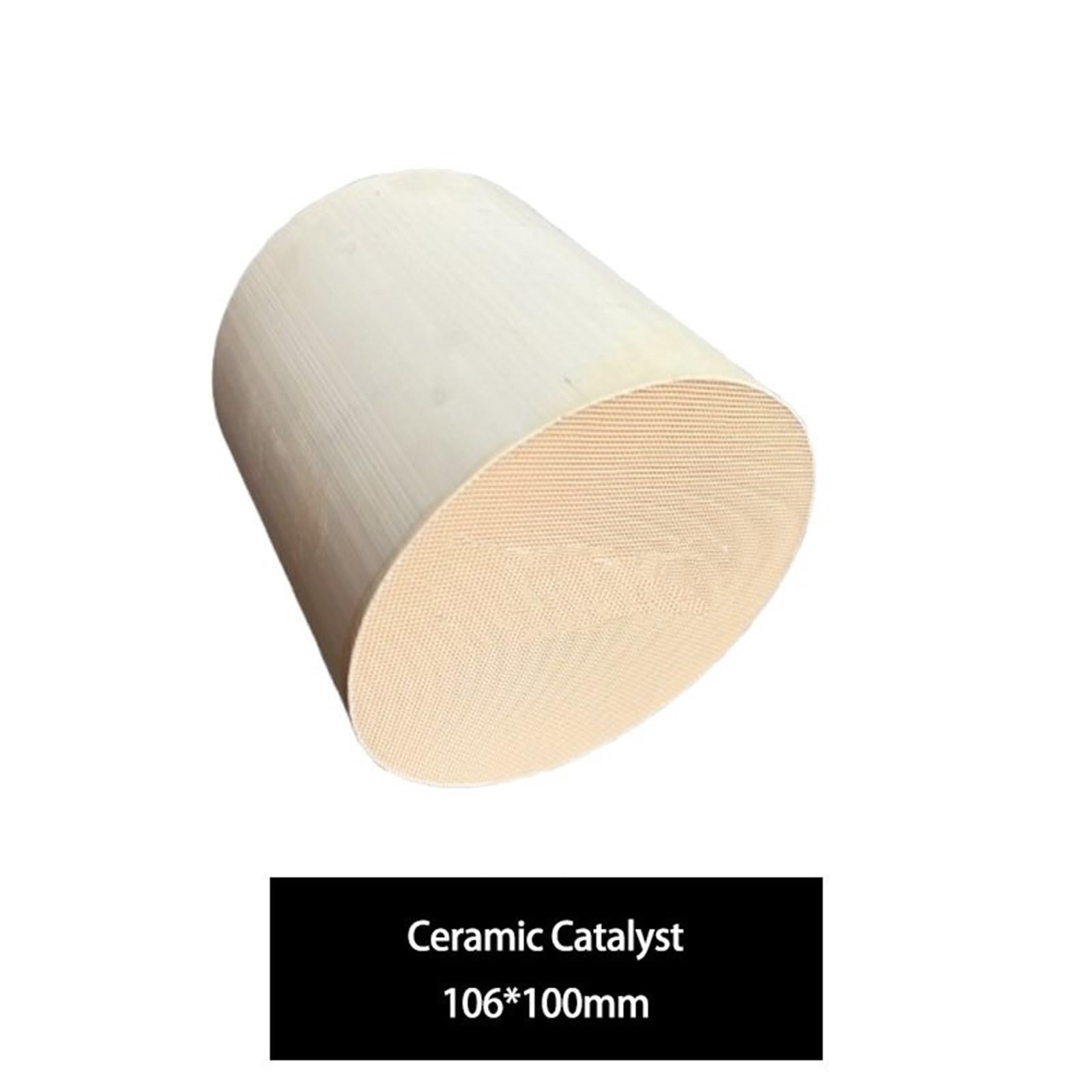 katalizator samochodowy Uniwersalny ceramiczny katalizator do układów wydechowych Euro 3 i Euro 6 o strukturze plastra miodu, 106x100 mm | 106-100mm Euro 6