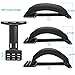 2023 Upgrade Multifunction Back Stretching Device Massager and Memory Foam Lumbar Support Pillow for Office Chair, Lower Back Pain Relief