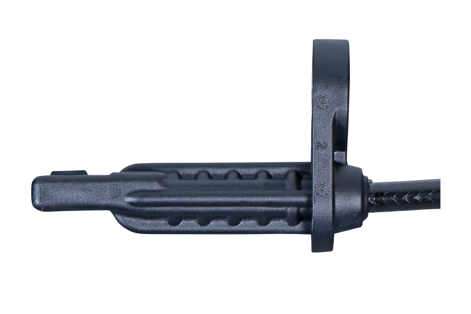 HELLA 6PU 358 251-551 Sensor, Raddrehzahl - 2-polig - Hinterachse - Kabel: 364mm - mit Befestigungsclips am Kabel