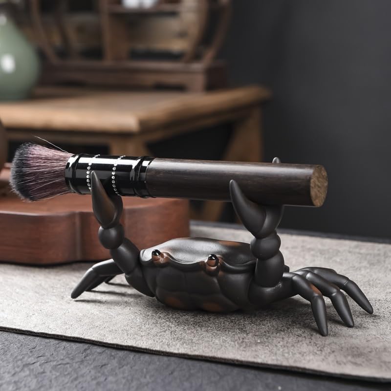 Figurka Herbata Zwierzę Domowe Ceramiczne Fioletowy Piasek Kung Fu Zestaw Herbaty Kreatywna Herbata Ozdoby Dla Zwierząt Krab Herbata Stół Do Zabawy Stolik Dla Zwierząt Fortuna Zestaw