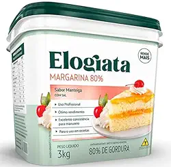 MARGARINA BALDE 3KG ELOGIATA 80% LIP