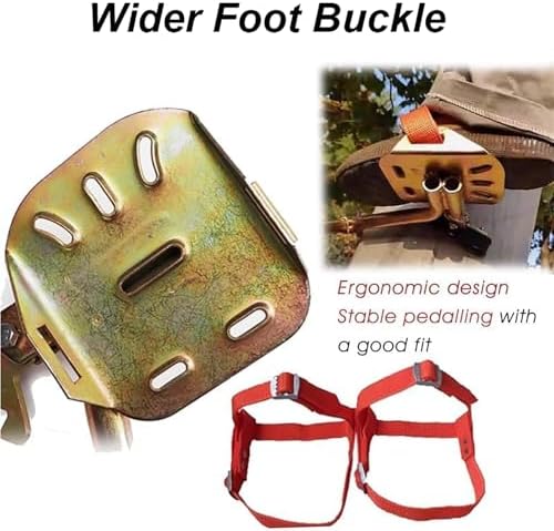 Portable Anti-Slip Climbing Shoes with Rubber Pads & Adjustable Spikes - Essential Electric Pole Climbing Gear for Safe, Efficient Tree Maintenance & Outdoor Work - 3