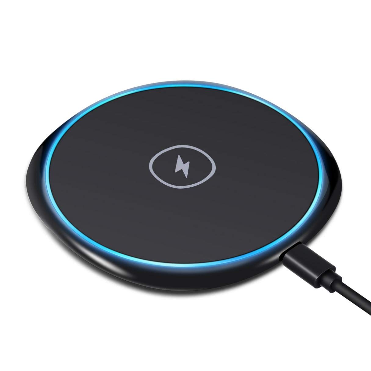 Wireless Charger Fast 7.5W and 10W Charging Pad Slim Compatible with BLU G90, G9 Pro