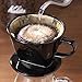 Kalita Ceramic Coffee Dripper (Black) for 2-4 Cups (#02005)