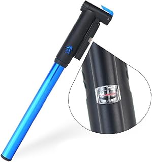 Toddmomy Inflador De Basquete Mini Bomba De Bicicleta Portátil Bomba De Bicicleta De Pneu Azul Bomba De Bola Acessórios De Bicicleta Lidar Com Inflador De Montanha Bomba De Ar Bomba De