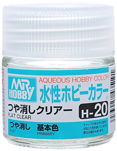 特価です。H30 水性ホビーカラー クリアー　108個です。 Amazon | 水性ホビーカラー H20 つや消しクリアー | カラー塗料 通販