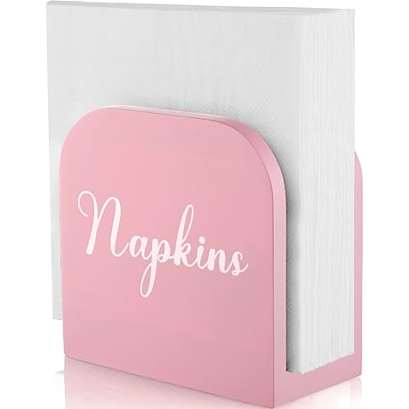 ALELION Pink Napkin Holder: Elevate Your Dining Room Decor