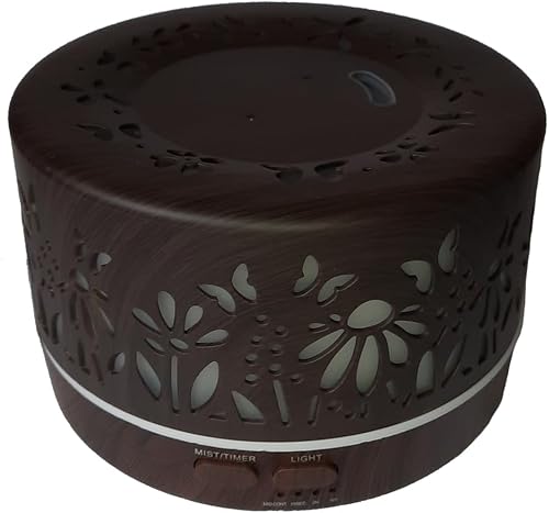 Miniatura 2 de Wild Essentials - Difusor de aceite esencial de diseñador de 23.7 fl oz para habitación grande, vaporizador ultrasónico de aromaterapia 5 en 1