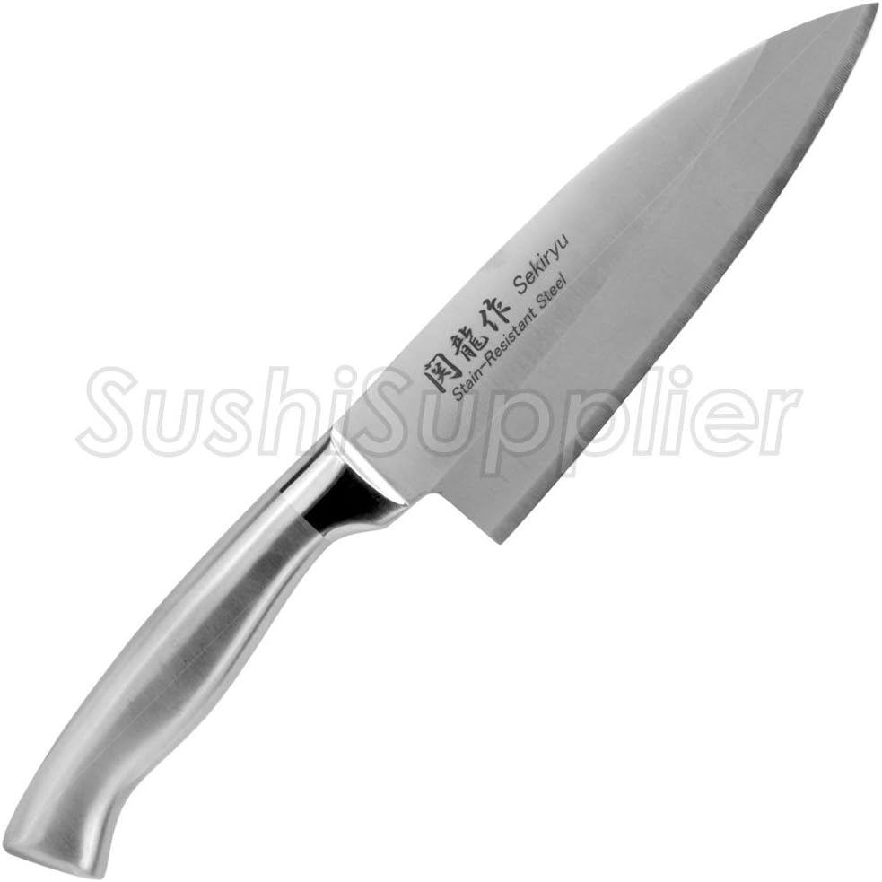 Sekiryu Stainless Steel Japanese Deba Knife SS300 Deba