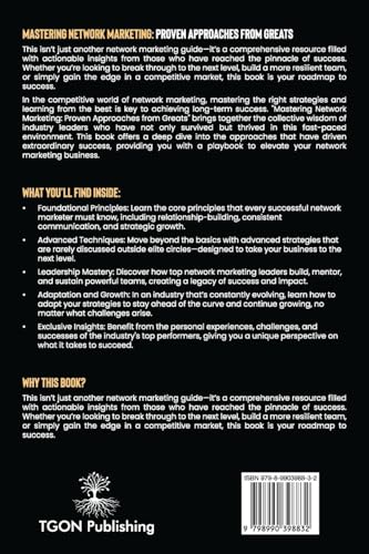 Rob Sperry 9798990398832 Mastering Network Marketing thumb #1