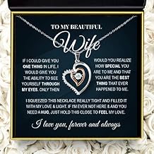 Gift For Wife 2023 - Pure Silver Luxe Heart Necklace Gift Set With Certificate of Authenticity and 925 Stamp | Necklace and Pendant for Women | Girls Silver | Birthday Gift