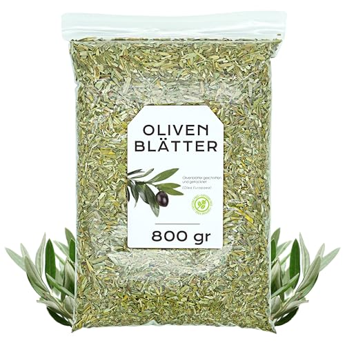 Olivenblättertee 800 gr - Olivenblatt - Olivenblätter - Olive leaf - Oliventee - Kräutertee - Tee Lose