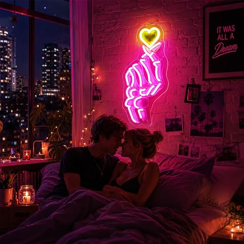 Image of Skeleton Neon Sign for Wall Decor Skull Light Up Sign Hallowmas Led Signs for Room Party Home Wall Decor USB Powered