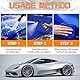 2 Stück Turbo Shine Nexa, 3 In 1 Autolack Schnellspray mit Hochglanz & Schutz, Auto Nano Beschichtungs spray, Autolack Schnellwachs Polierspray Gegen Kratzer, Reparatur für alle Fahrzeuge