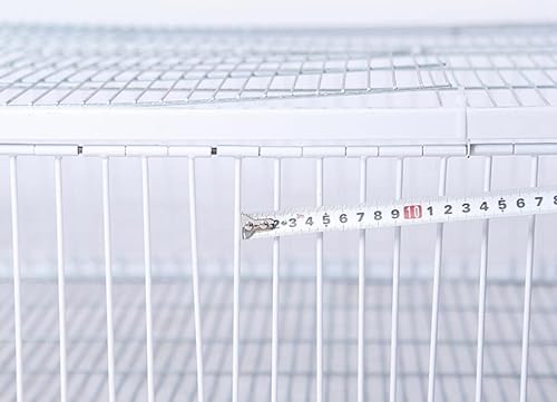 Miniatura 2 de Jaula grande plegable galvanizada para palomas, palomas, trampa para pájaros, forma humana con la entrada unidireccional atrapando palomas en