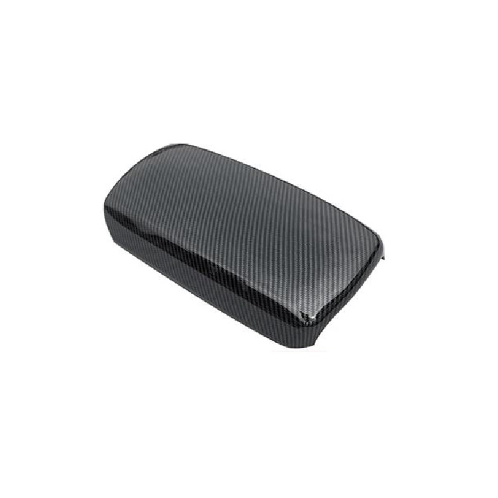 Jtwmty Carbon Fiber Car Center Console Armrest Box Cover Protection Pad Accessories For Corolla For Cross Xg10 2021-2023 Hybrid(Carbon Fiber)