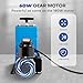 ROOMARK 60W Electric Wire Stripping Machine for 0.06''-0.98''Copper Wires, 75 Feet/Minute Speed, 7Channels Electrical Wire Recycling, Electrical Tool for DIY Cable Copper Wire Stripping
