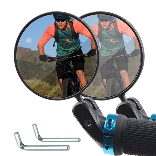 Spiegel Fahrradspiegel 360-Grad Drehbar 1 Pack
