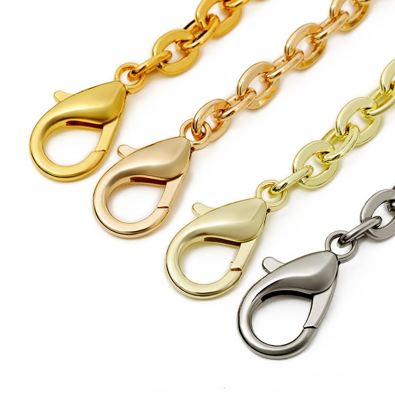 Cadena Para Bolso Cadena de metal cobre for cadenas monedero diseñador, correa cruzada for hombro, accesorios for bolso, dije(A,130CM)