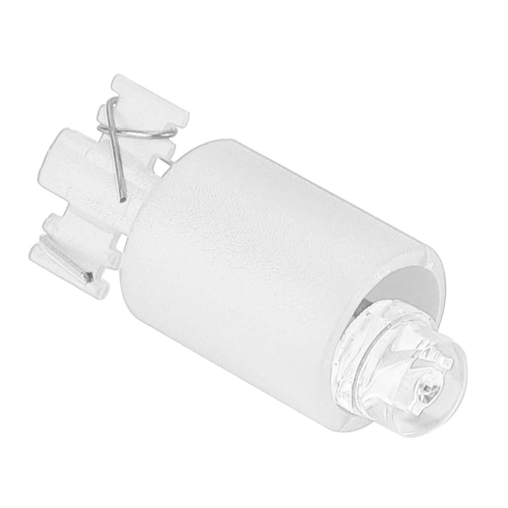Bouton D'arcade, Accessoires de Bouton de Commutateur de Bouton de Jeu Vidéo D'arcade 10PCS avec la Lumière de LED, Résistance à l'usure Forte, équipée avec la Précision (Blanc)