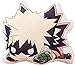 Torys Anime Plush My Hero Academia Bakugo Oreiller en peluche MHA Eijirou Oreillers en peluche pour poupée Coussin décoration d'intérieur (Bakugo, L)