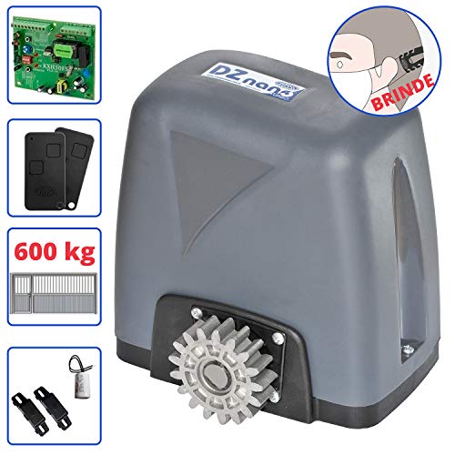 Motor Para Portão Eletrônico Dz Nano 36 Turbo 600kg 1/4 HP Rossi - Sem cremalheiras (127)