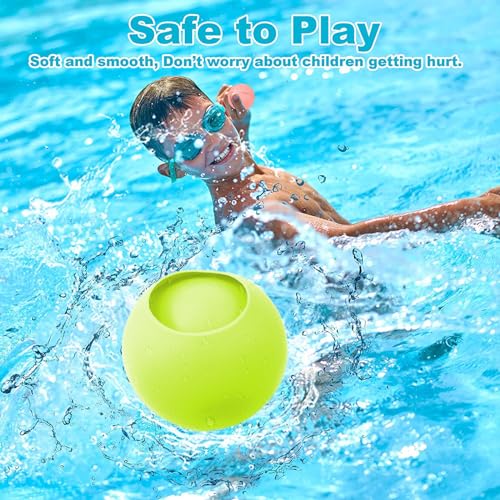 Reusable Water balloons, RoseFlower Water Balloons Quick Fill for Fights - Self Sealing - Summer Toy Backyard Outdoor Game, Beach Pool Bath Lawn Toys Birthday Gift for Kids Boys Girls - image 3