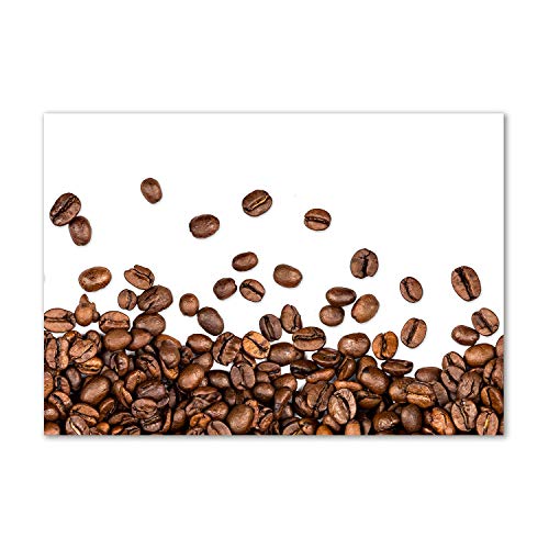 Dosseret en verre Tulup 100x70cm pour fond de hotte de cuisine imprimé splashback guard café