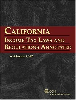 Paperback California Income Tax Laws and Regulations Annotated Book