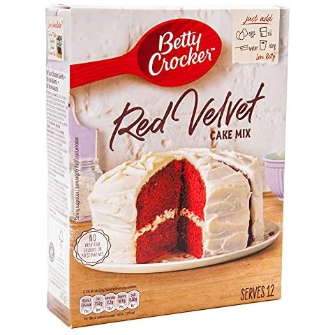 Betty Crocker Ruby Velvet Cake Mix Cover