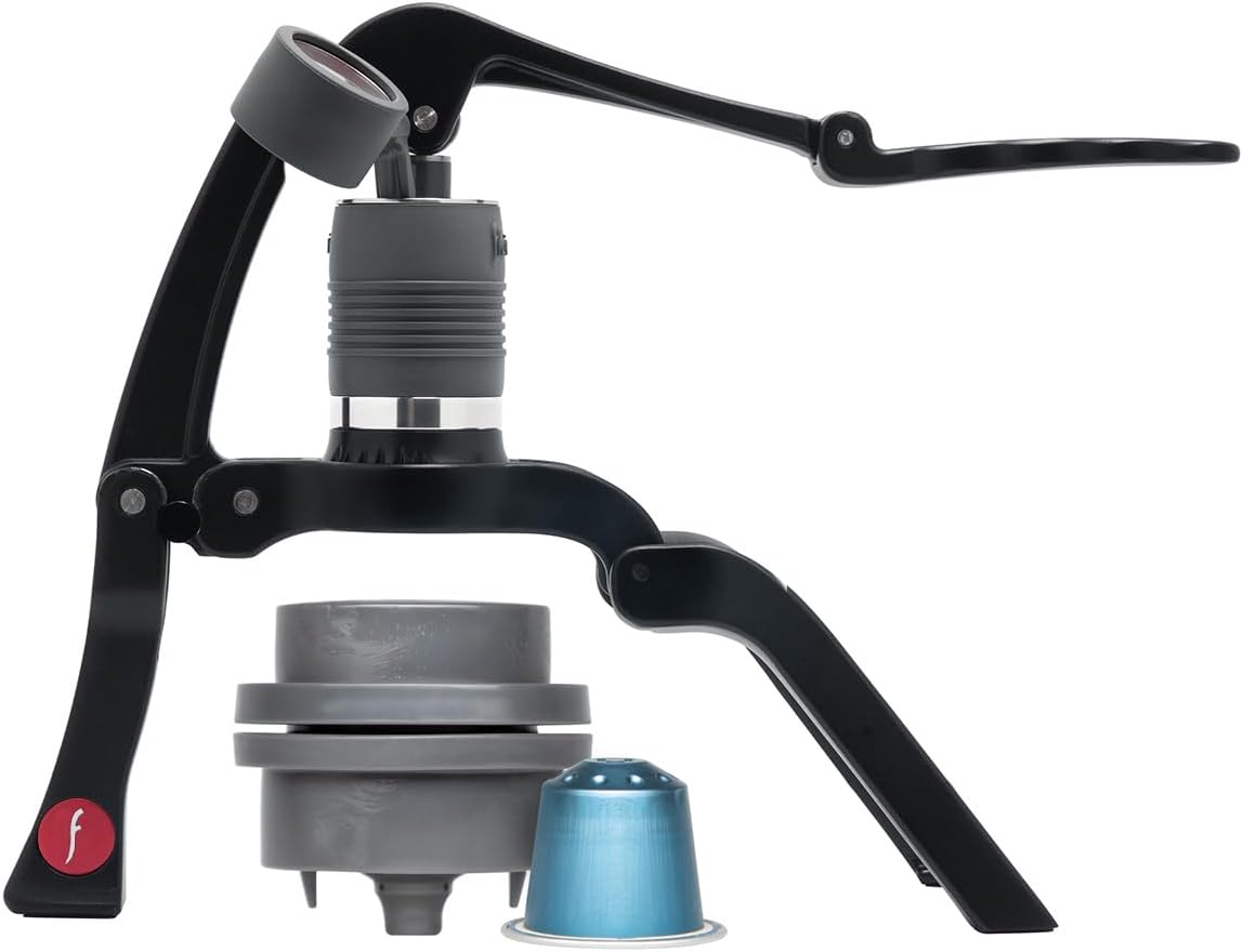 Flair 2GO: Portable, Collapsible Lever Espresso Machine with Pod Brewing (Pods Model)