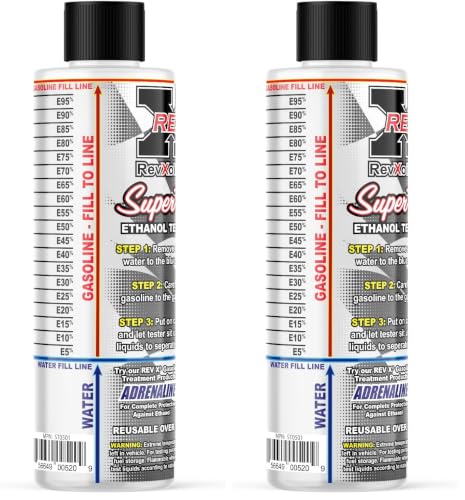 Image of REV X E85 Super Tester - Reusable Gasoline Ethanol Testing Kit (Pack of 2)