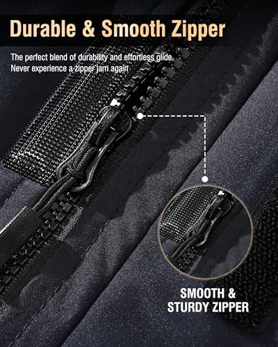 Winter Jackets Coats For Men Ski Snow Waterproof Fleece Liner Windproof Raincoat 6 Pockets - Image 4