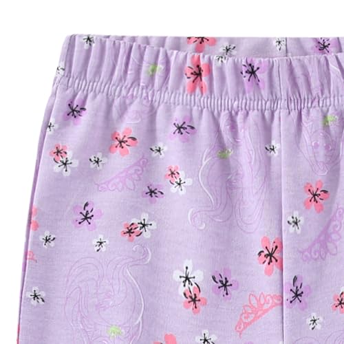 Image of Disney Lilo and Stitch Frozen Minnie Mouse Princess Girls Long Sleeve Shirt and Pants Set for Infant to Big Kids