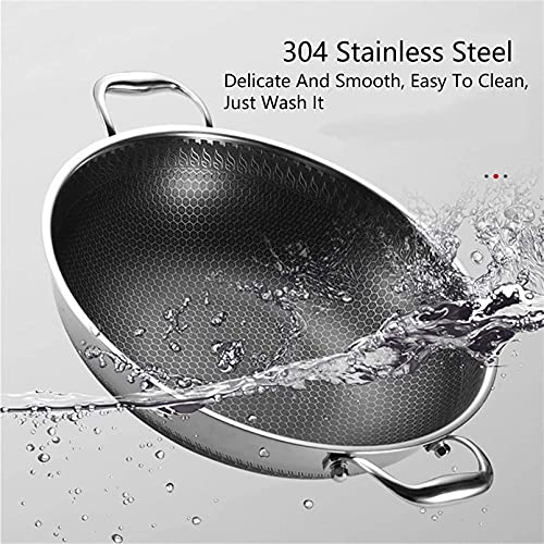 Wok de acero inoxidable con tapa miniatura 5
