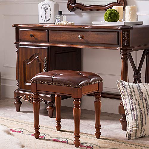 KOIAMVZW Banc de Piano en Cuir Tabouret de Piano Vintage Banc de Piano avec Pied en Bois Massif Tabouret de vanité avec siège rembourré Cuir PU Marron Bleu - Les Beatles, Paul McCartney, John Lennon, RIngo Starr, George Harrison KOIAMVZW Banc de Piano en Cuir Tabouret de Piano Vintage Banc de Piano avec Pied en Bois Massif Tabouret de vanité avec siège rembourré Cuir PU Marron Bleu – Image 6