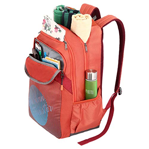 Image of American Tourister Swiddle 4.0Bp Buterfly Ylw, Kids Activity Backpack, Age 4-6 Years, 2 Full Compartments