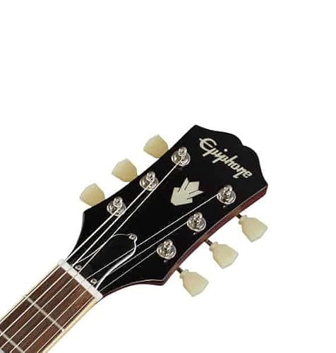 Amazon.com: Epiphone ES335 Figured Top Semi Hollowbody, Raspberry