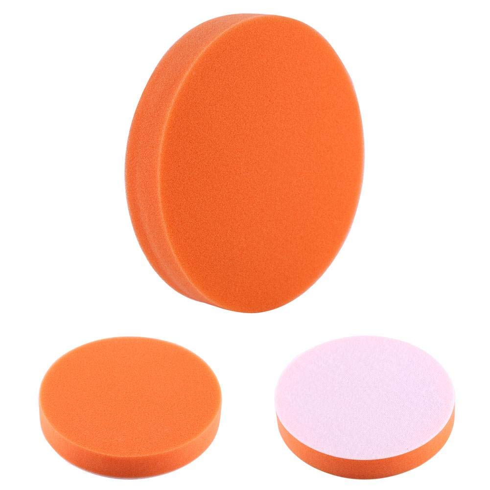 Auto-Polierpads, 150 mm, Schwamm, Polierpad-Set, für Autopolitur, Orange.