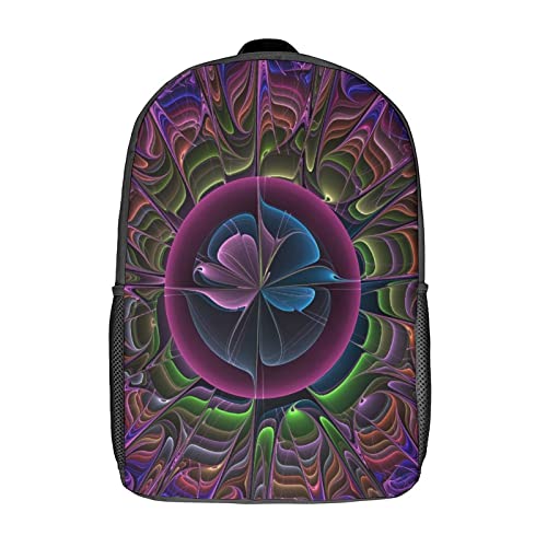 Sac à dos d'école imprimé 3D au design moderne et grand volume