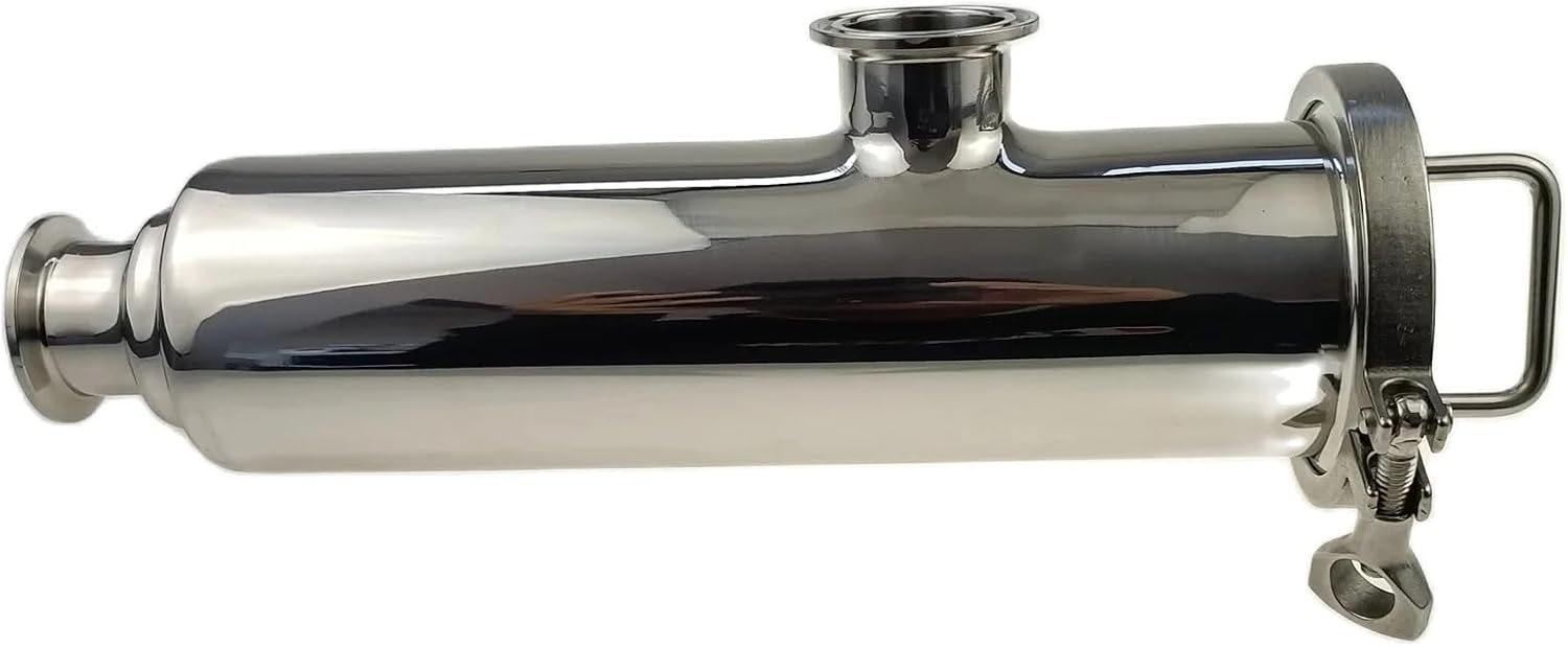 32mm 1.5" Stainless Steel 60 mesh Filter 90 Degree Angle Screen Filter Repeat Mirror Polished Screen Wort Filter