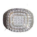 18k gold-plated full diamond ring unisex (9)