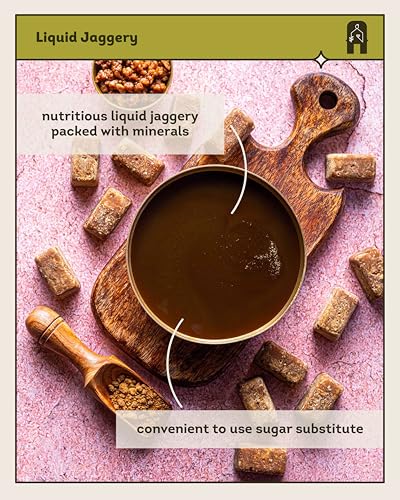 Image of Aazol Jaggery Combo | Organic Jaggery Cubes - 650g | Chikki - 10 pcs | Liquid kaakvi - 250ml