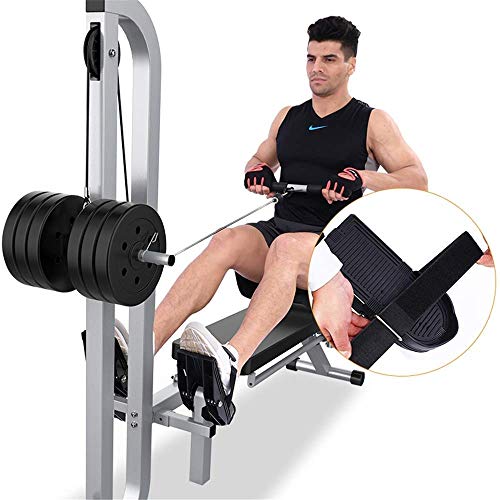 Image of Compact Folding Magnetic Rowing Machine, Adjustable Resistance Rower, with Dumbbell Bench Design, Motion Exercise Cardio Fitness Equipment,300 LB Weight Capacity,Easy to Install