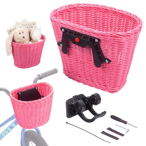 PEDALON Kids Bike Basket with Innovative Clip - Large...