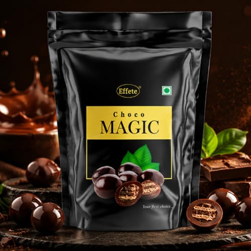 Image of Effete Choco Coated Assorted Chocolate Dryfruits (Almond, Butter Scotch, Choco Magic) Standy Pouch - 40gm, Chocolaty Dryfruits, Assorted Dryfruits packet, chocolates gift pack, chocolate box